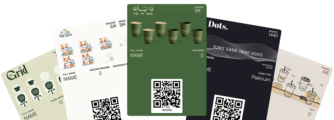 Loyalty Cards Showcase